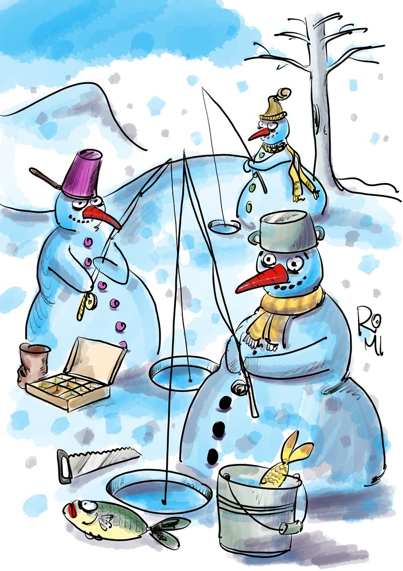 snehuliak cartoon